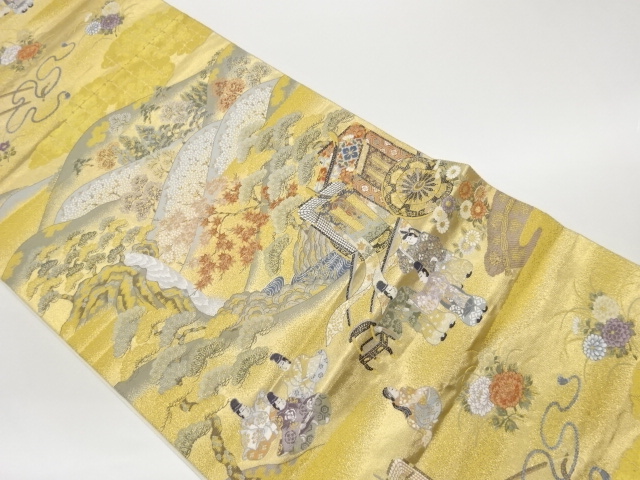 JAPANESE FUKURO OBI / WOVEN CARRIAGE